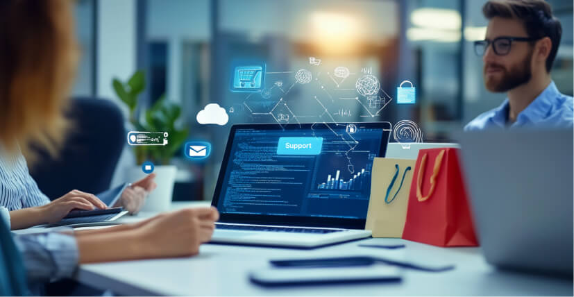 AI-Enhanced Digital Commerce Services 9 implementation and support